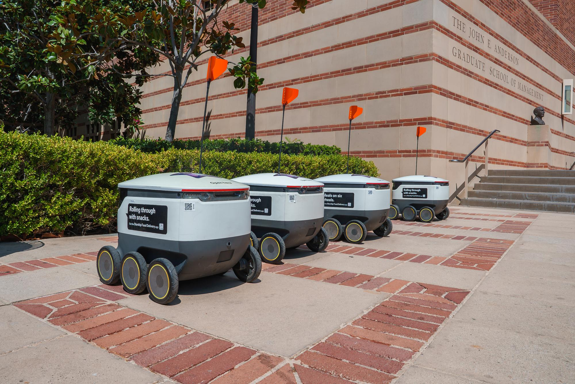 Autonomous delivery robots expand operations to college campuses nationwide.